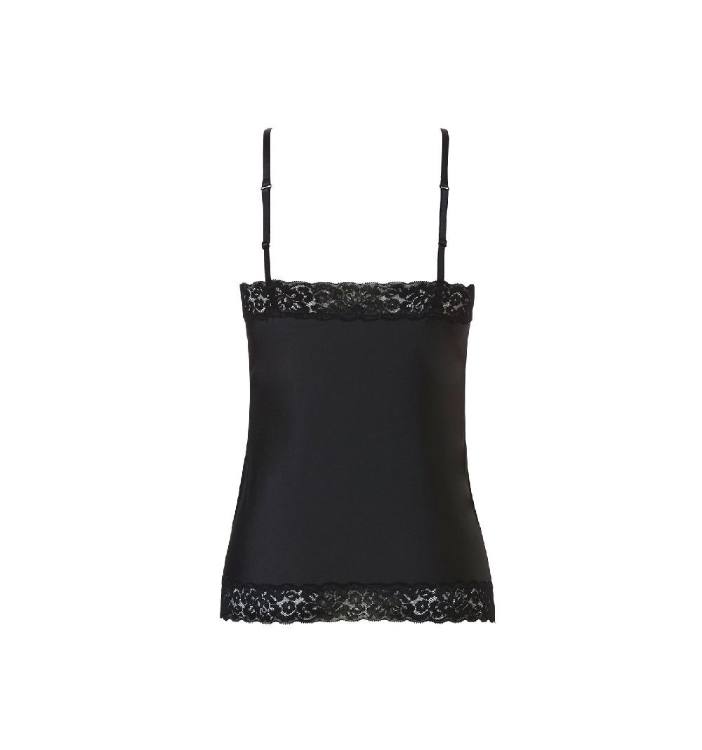 Ten Cate Ten Cate Secrets Spaghetti Top Lace Zwart