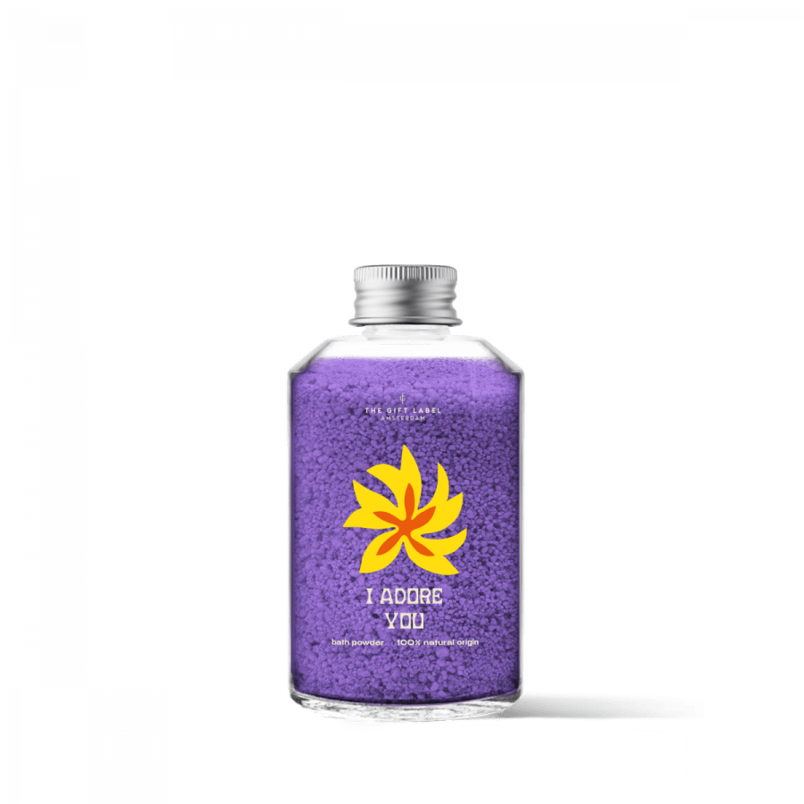 The Gift Label Bath Powder 200ml - I Adore You - Naturals SS25