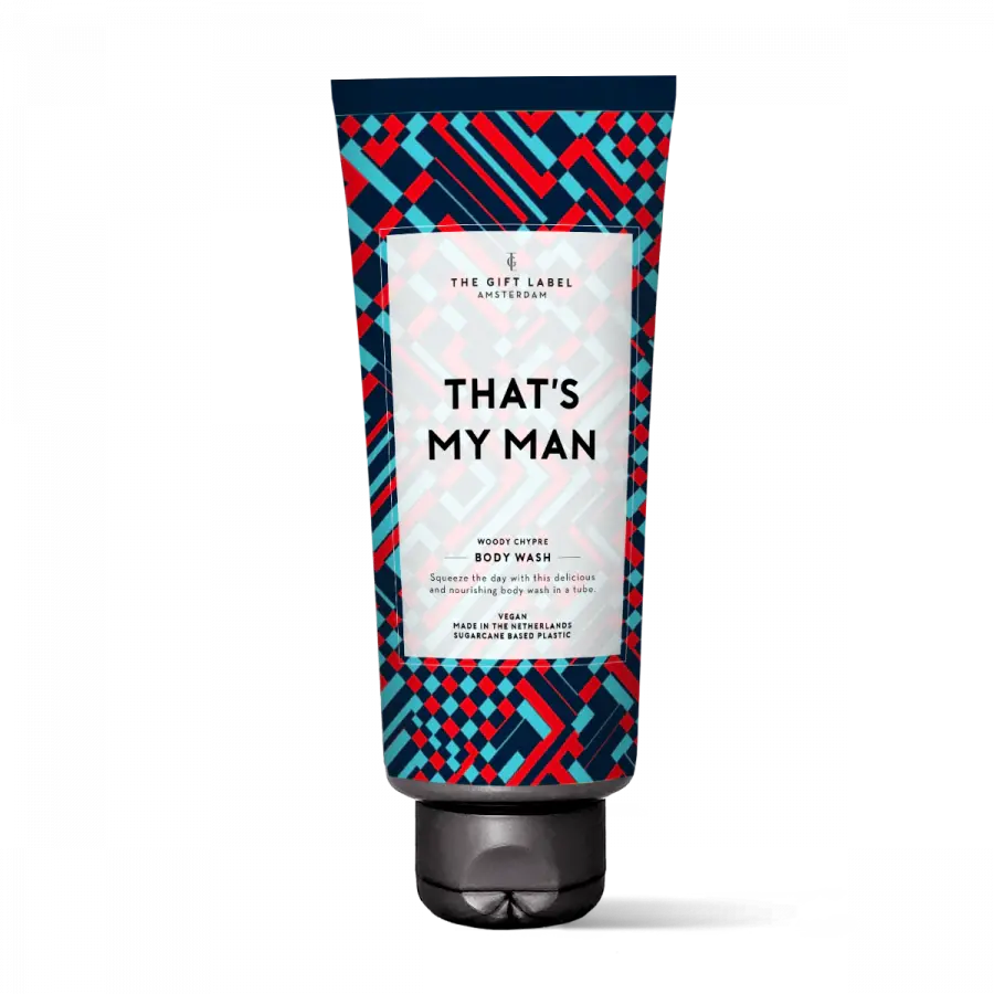 The Gift Label Body Wash Men tube 200ml - That's My Man