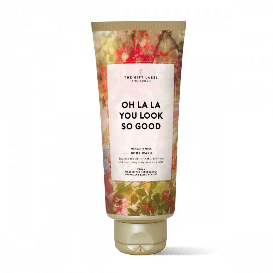 The Gift Label Body Wash Tube 200ml V2 - Oh La La You Look So Good
