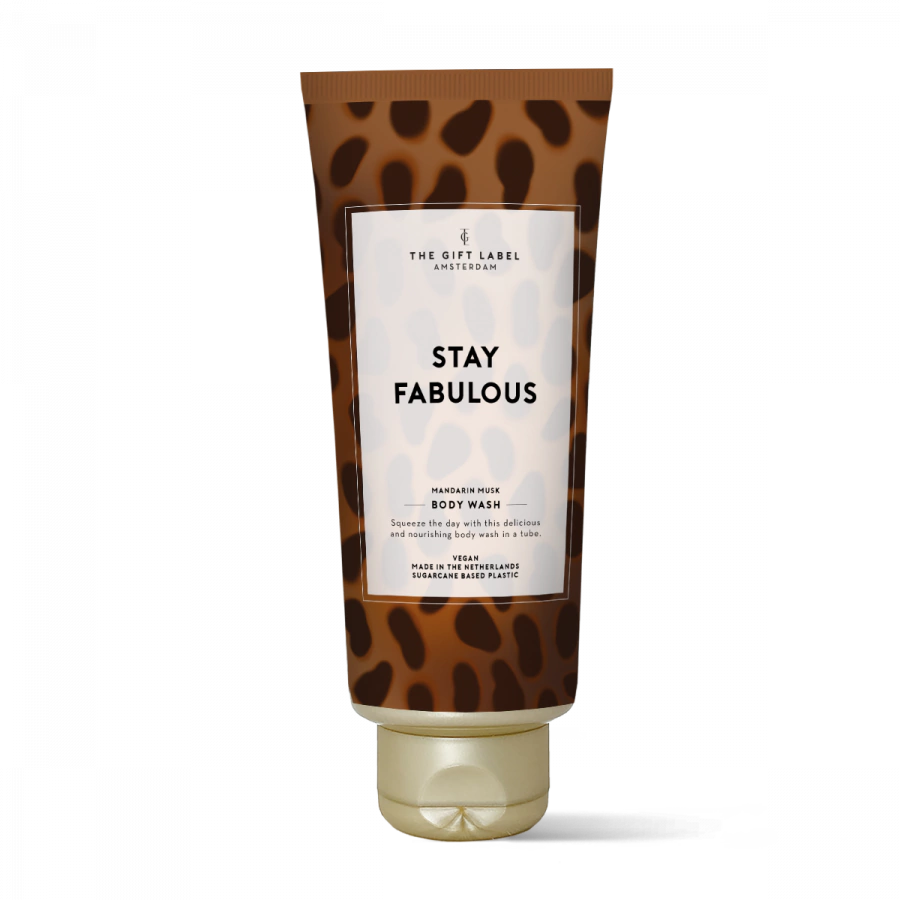 The Gift Label Body Wash Tube 200ml V2 - Stay Fabulous