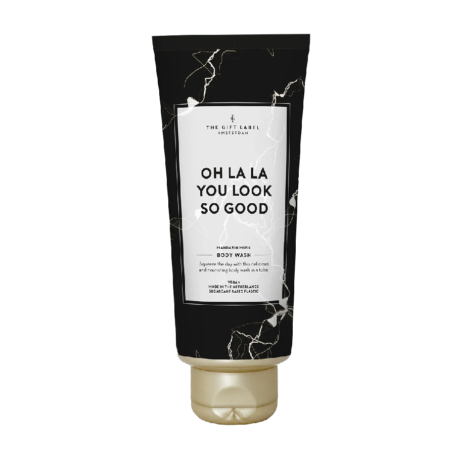 The Gift Label - Body wash tube - Oh la la you look so good