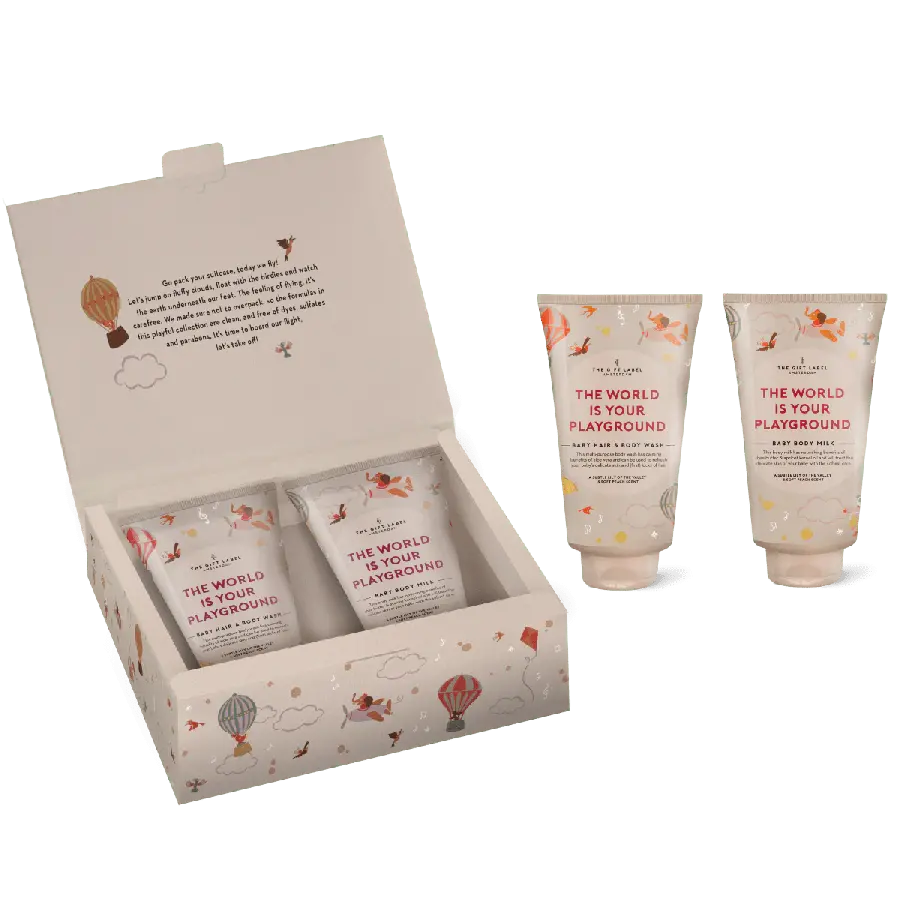 The Gift Label Gift box baby - The world is your playground