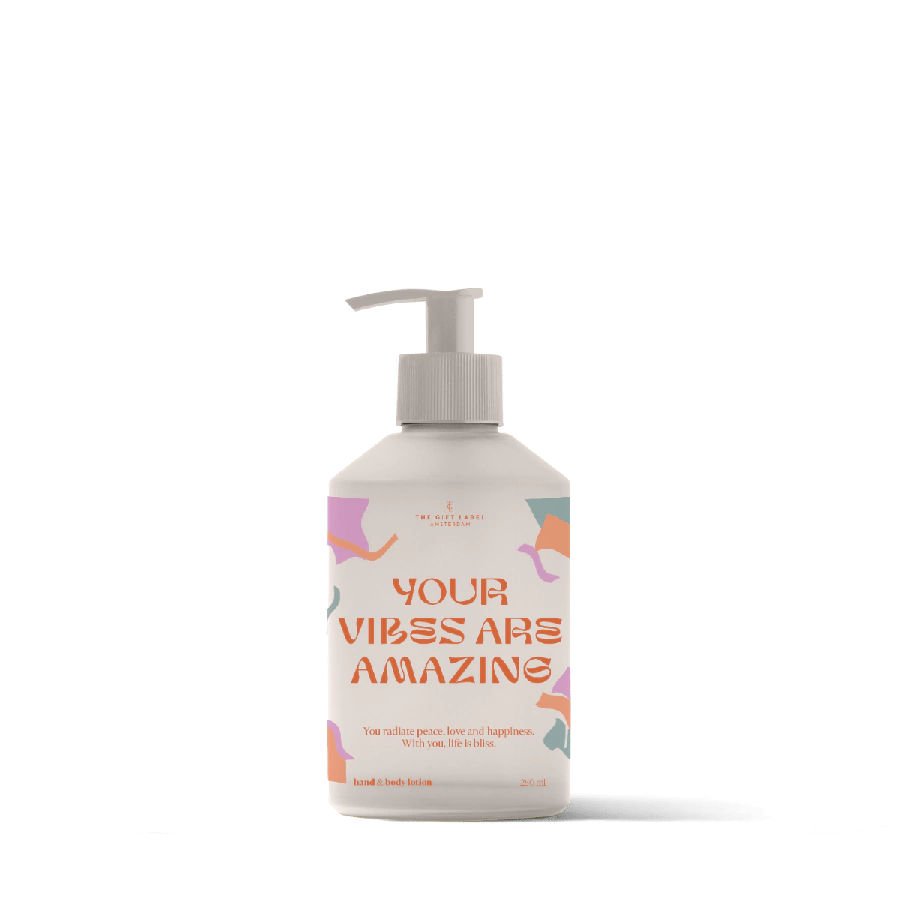 The Gift Label Hand & Body Lotion 400ml - STUDIO - Your Vibes Are Amazing