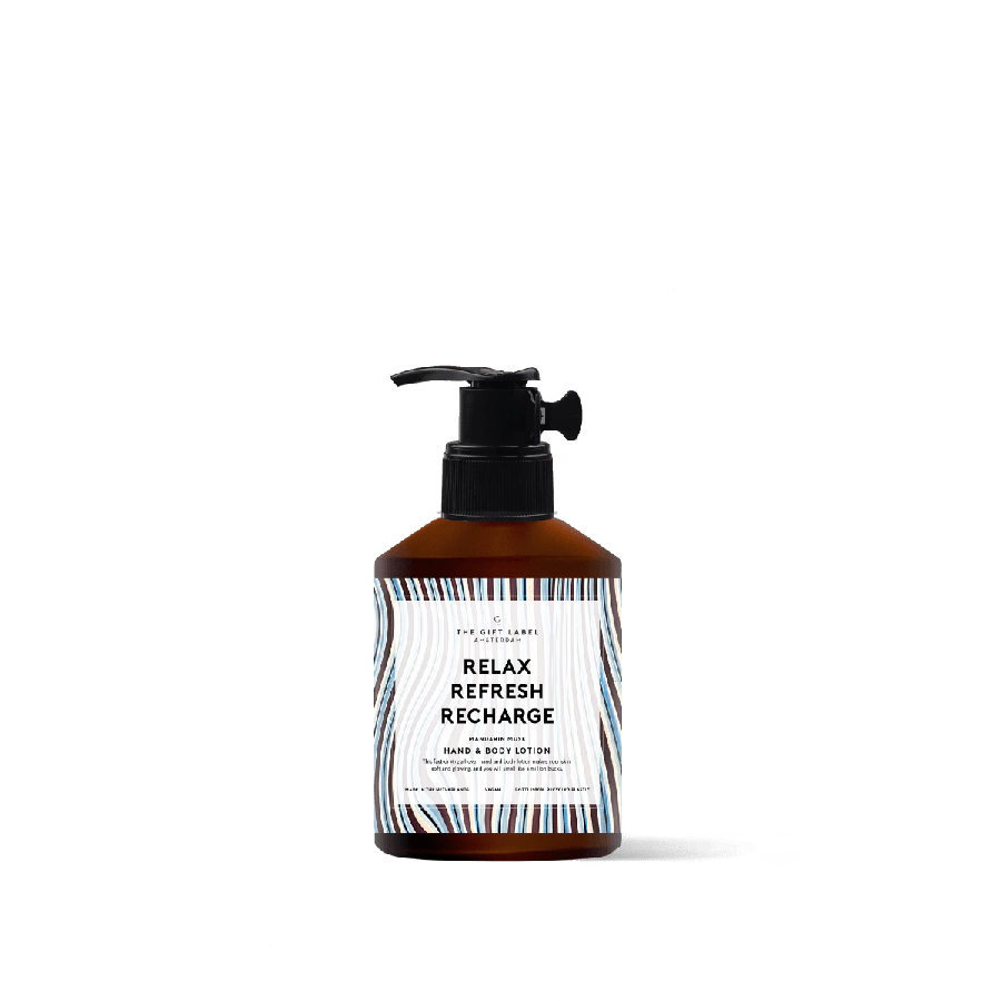 The Gift Label Hand & body lotion - Relax refresh recharge