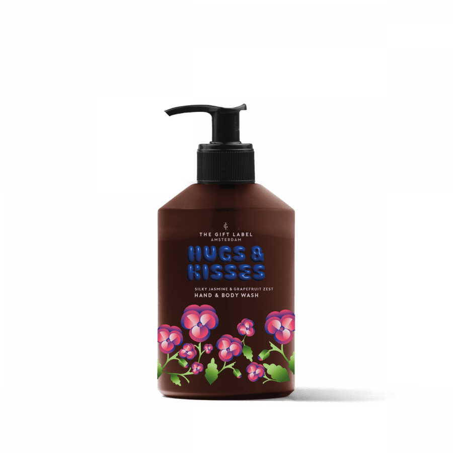The Gift Label Hand & Body Wash 400ml PM - Hugs & Kisses SS25
