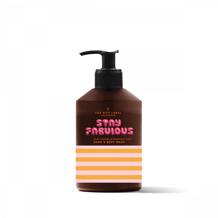 The Gift Label Hand & Body Wash 400ml PM - Stay Fabulous SS25