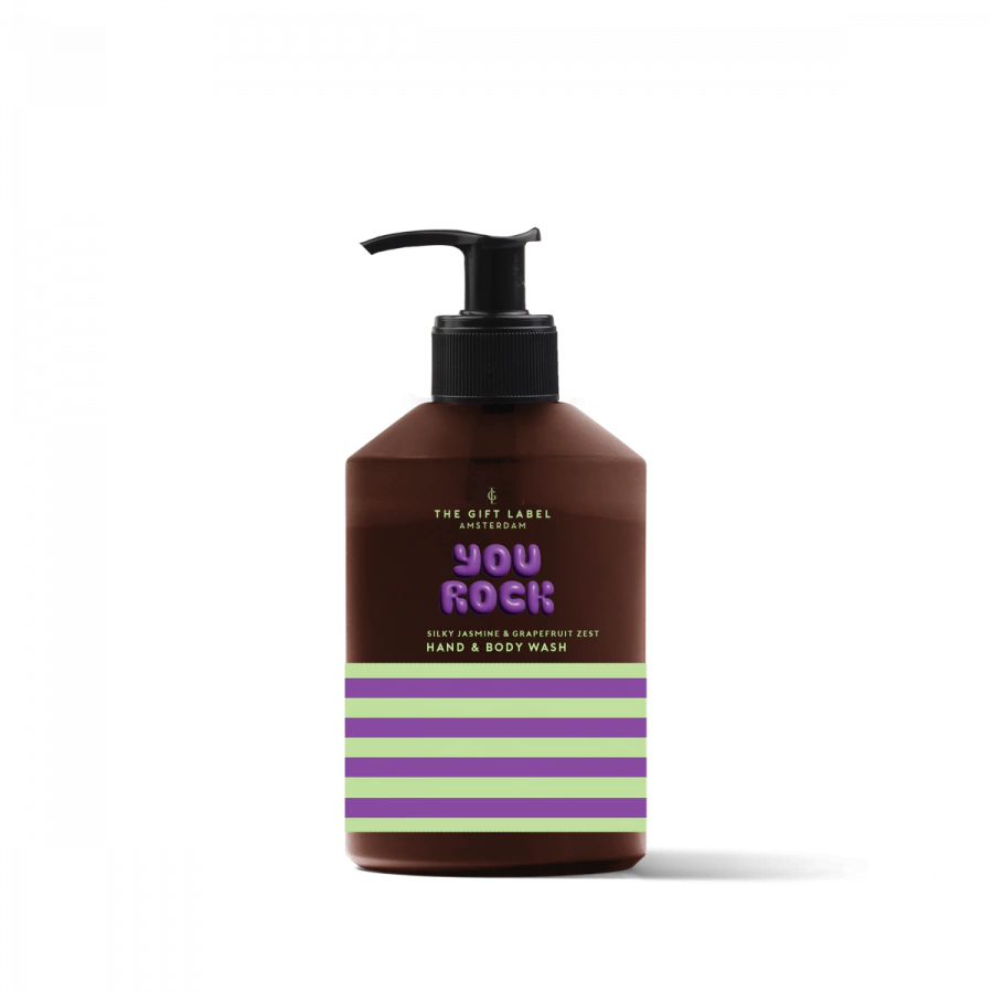 The Gift Label Hand & Body Wash 400ml PM - You Rock SS25