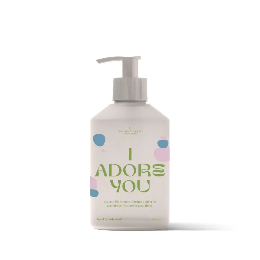 The Gift Label Hand & Body Wash 400ml - STUDIO - I Adore You