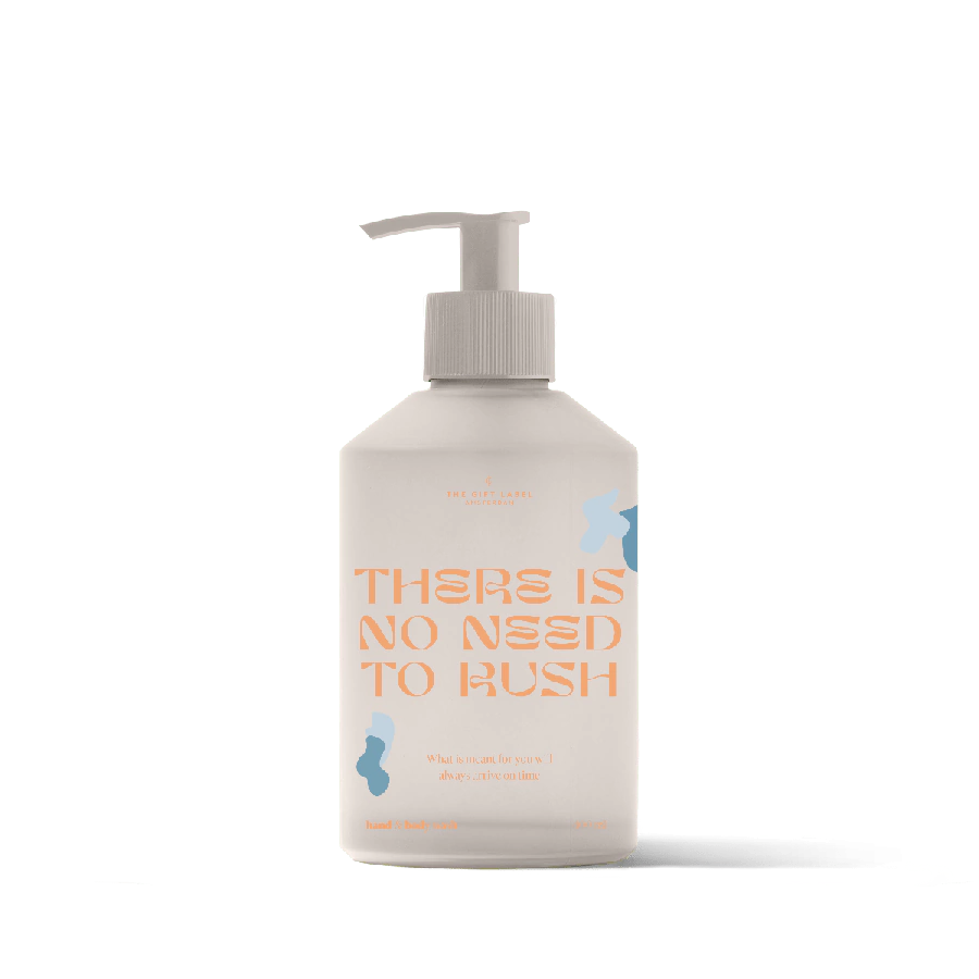 The Gift Label Hand & Body Wash 400ml - STUDIO - There Is No Need To Rush