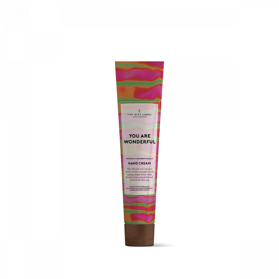 The Gift Label Hand Cream Tube II 40ml V2 - You Are Wonderful SS25
