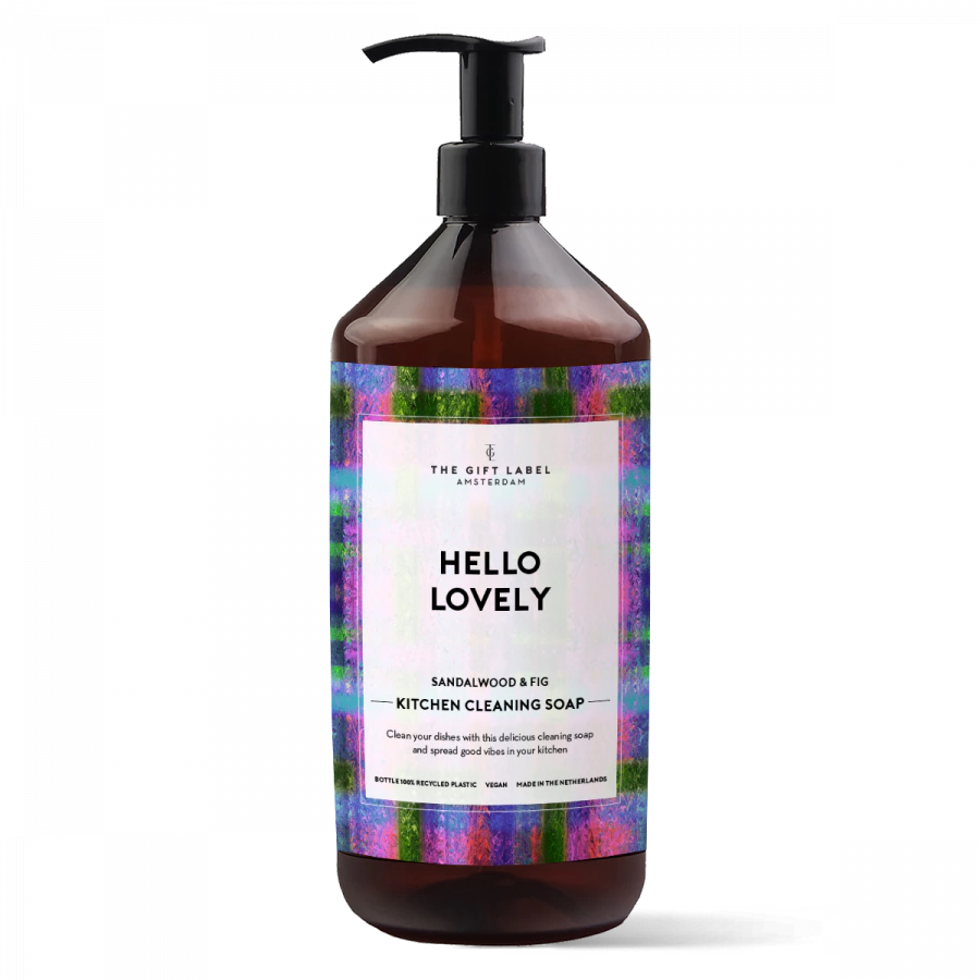 The Gift Label Kitchen Cleaning Soap 1000ml - Hello Lovely FW24