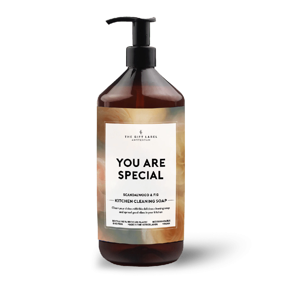 The Gift Label Kitchen cleaning soap - You are special