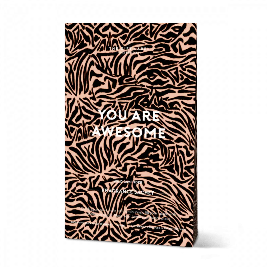 The Gift Label Scented Sachet - You Are Amazing - Wild Lavender