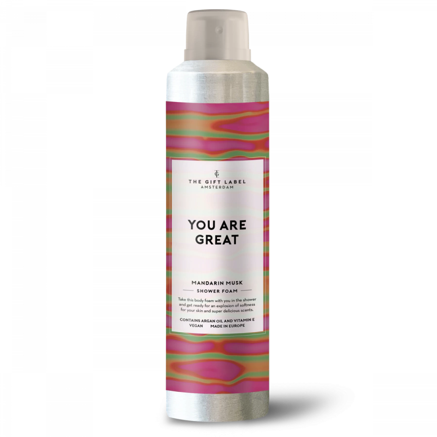 The Gift Label Shower Foam 200ml V3 - You Are Great SS25