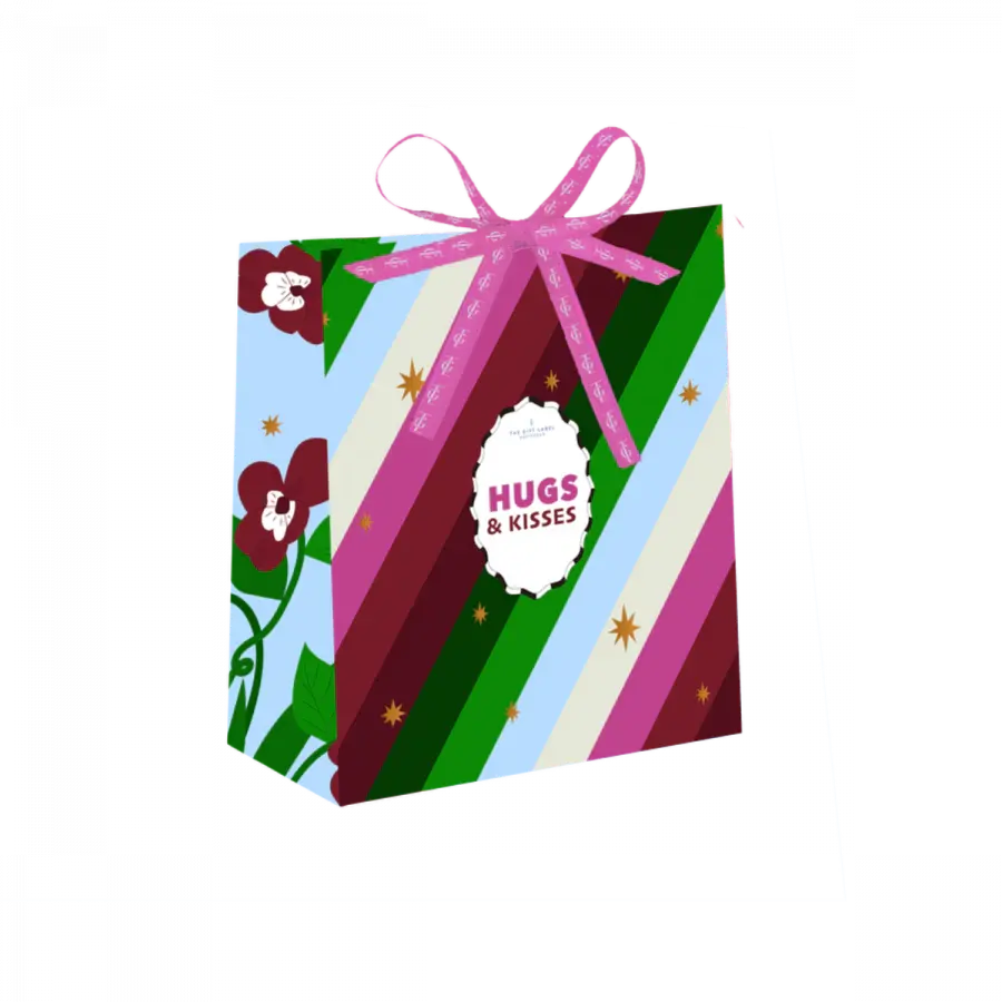 The Gift Label Specials Gift Box Envelop - Hugs & Kisses FW24