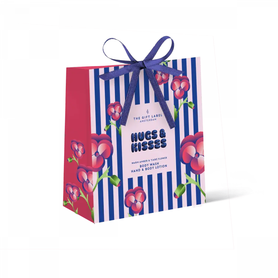 The Gift Label Specials Gift Box Envelop - Hugs & Kisses SS25-1
