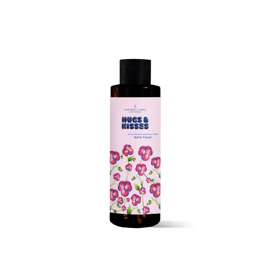 The Gift Label Bath Foam 100ml - Hugs & Kisses SS25