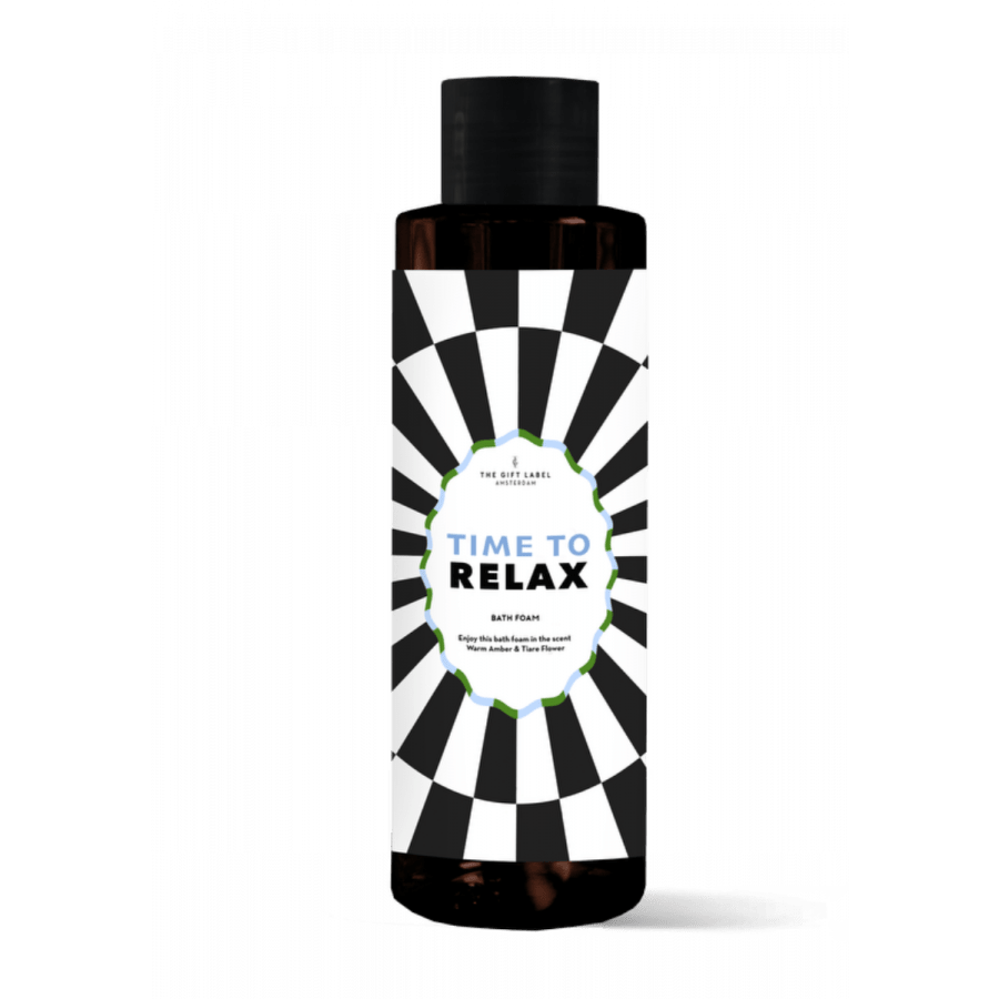The Gift Label Bath Foam 100ml - Time To Relax FW24