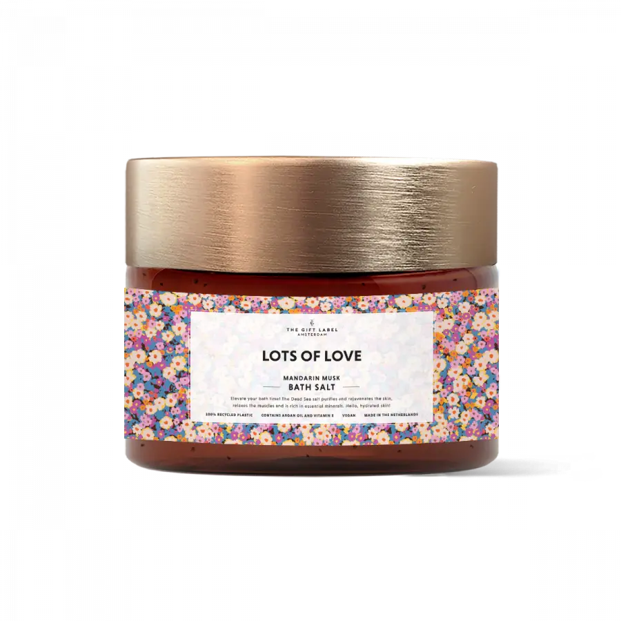 The Gift Label Bath Salt 300gr - Lots Of Love SS25