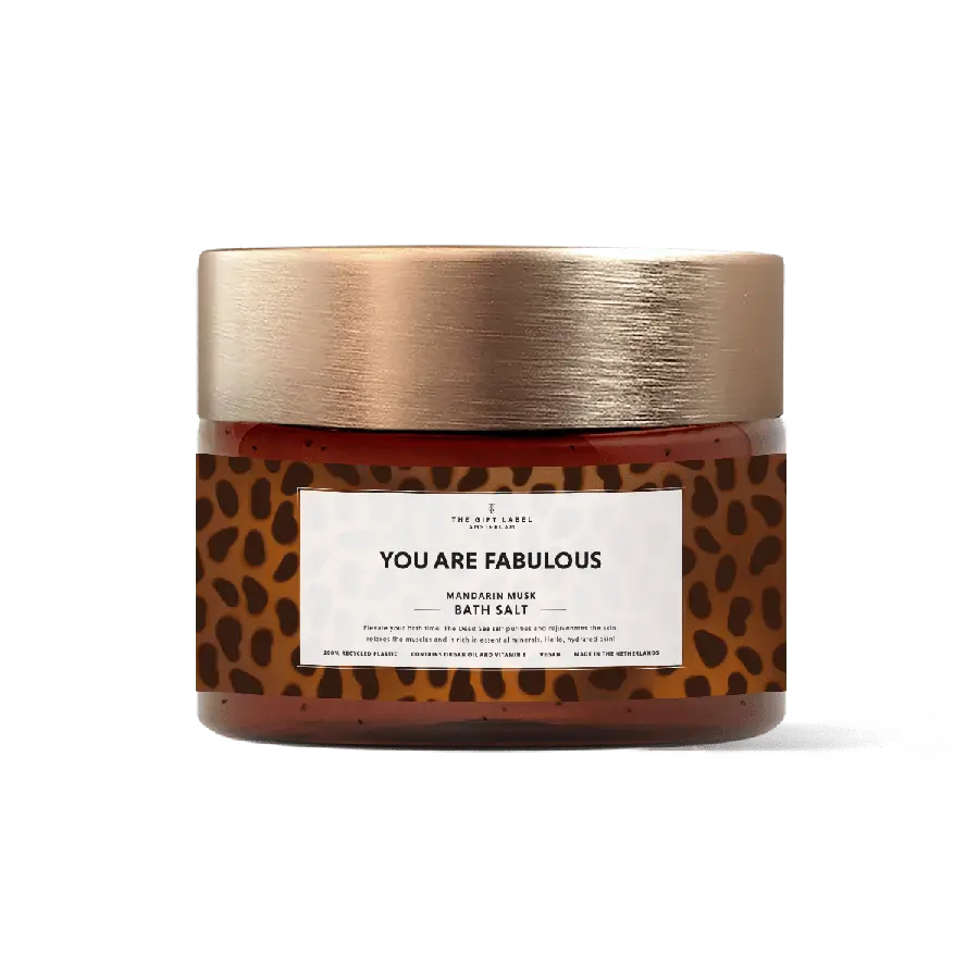 The Gift Label Bath salt - You are fabulous