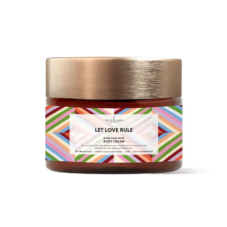 The Gift Label - Body cream - Let love rule