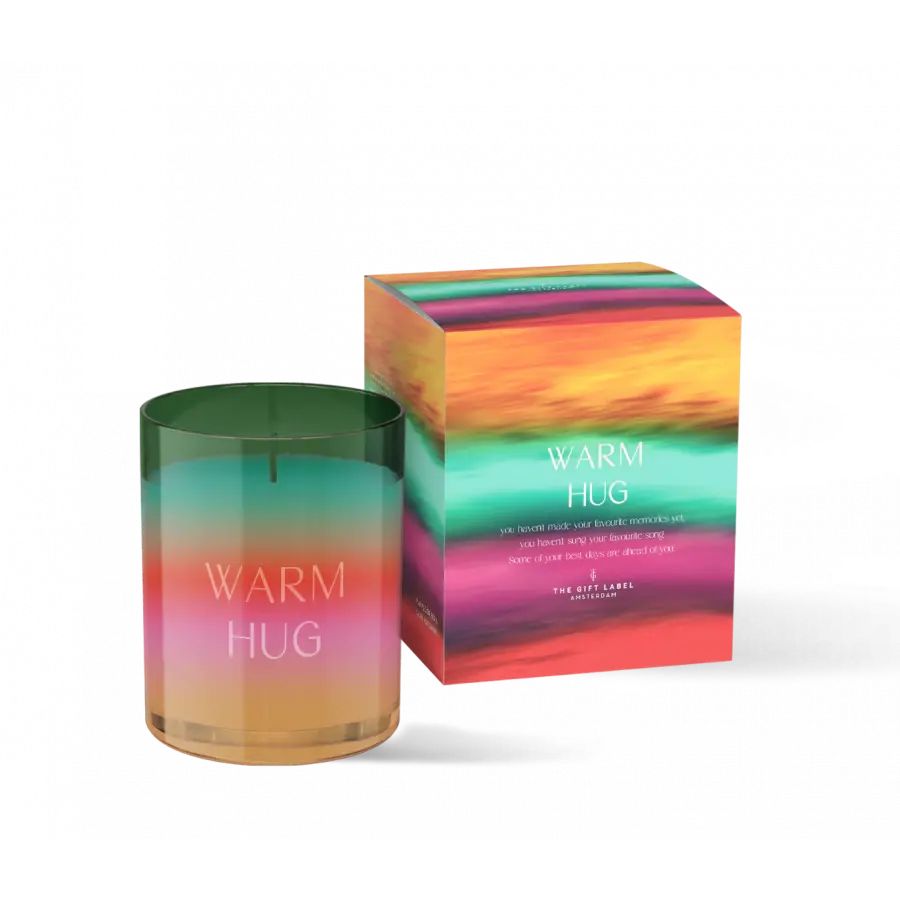 The Gift Label Candle Big 310gr - HIW - Warm Hug FW24