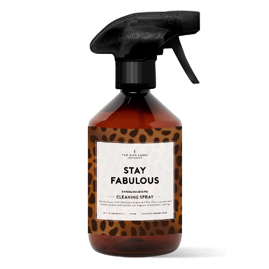 The Gift Label Cleaning spray - Stay fabulous