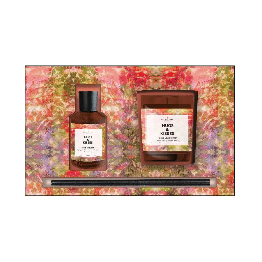 The Gift Label Gift Box Homeset - Hugs & Kisses