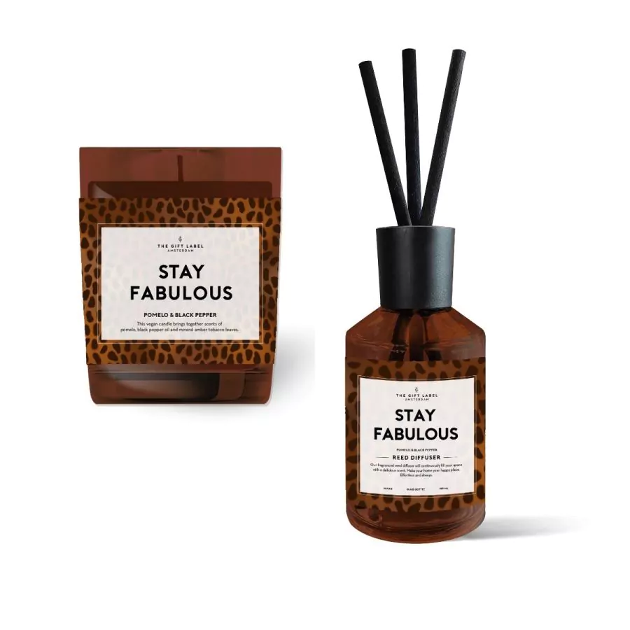 The Gift Label Gift Box Homeset - Stay Fabulous