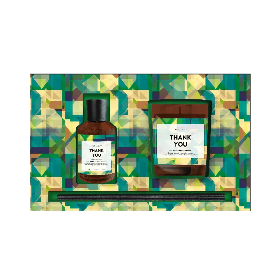 The Gift Label Gift Box Homeset - Thank You