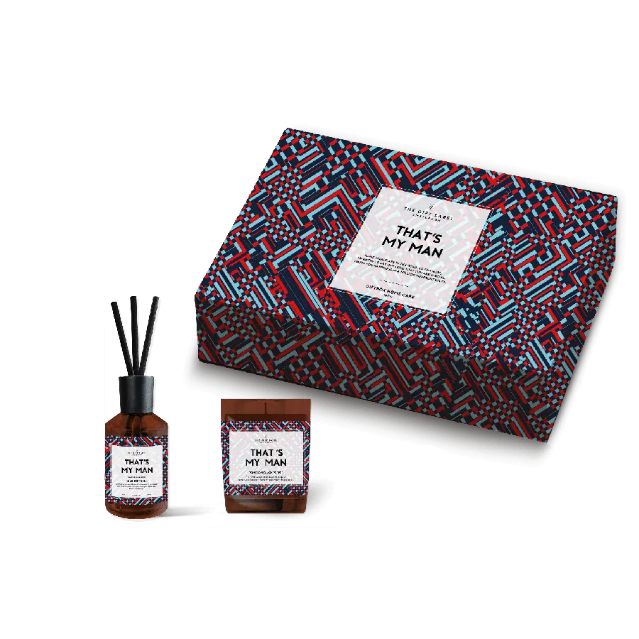 The Gift Label Gift Box Homeset - That's My Man