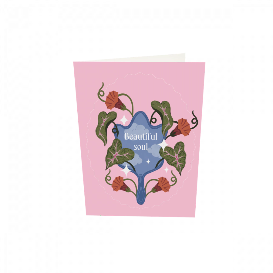 The Gift Label Greeting card - Beautiful Soul