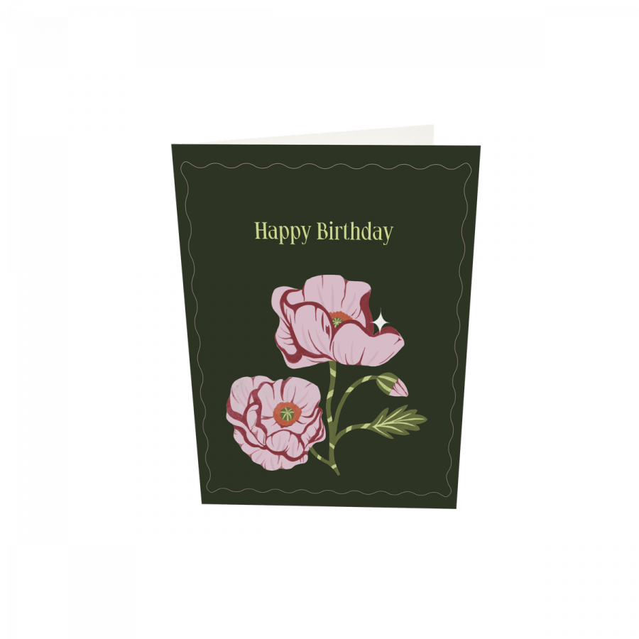 The Gift Label Greeting card - Happy Birthday