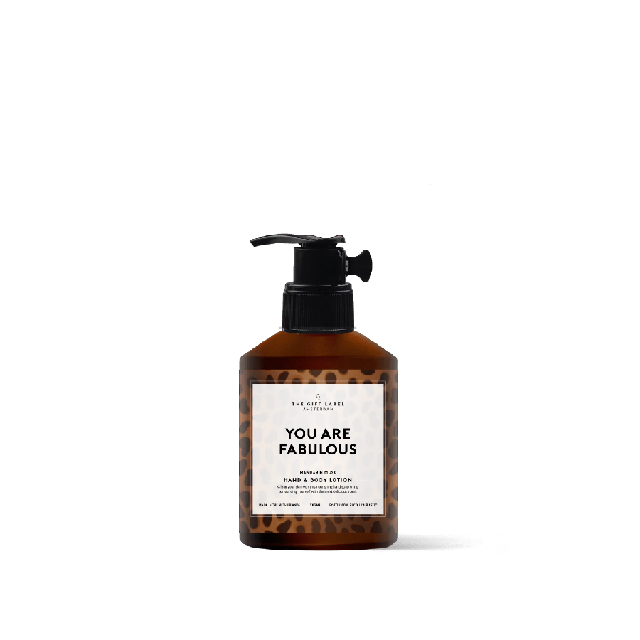 The Gift Label Hand & body lotion - Stay fabulous