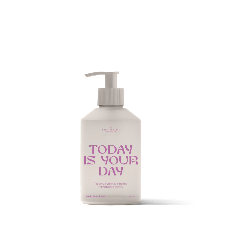 The Gift Label Hand & Body lotion - Today is your day