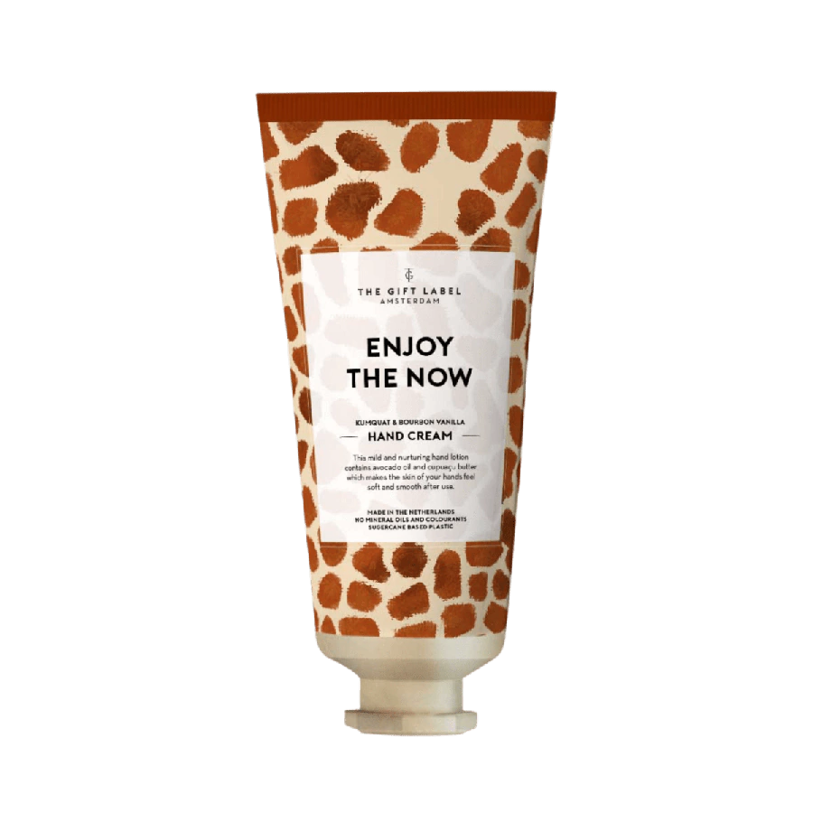 The Gift Label - Hand cream tube - Enjoy the now