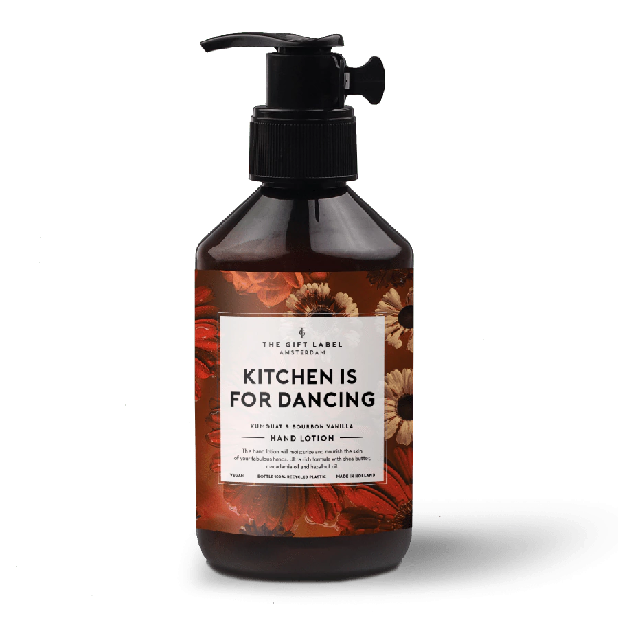 The Gift Label Hand Lotion - Kitchen is for dancing