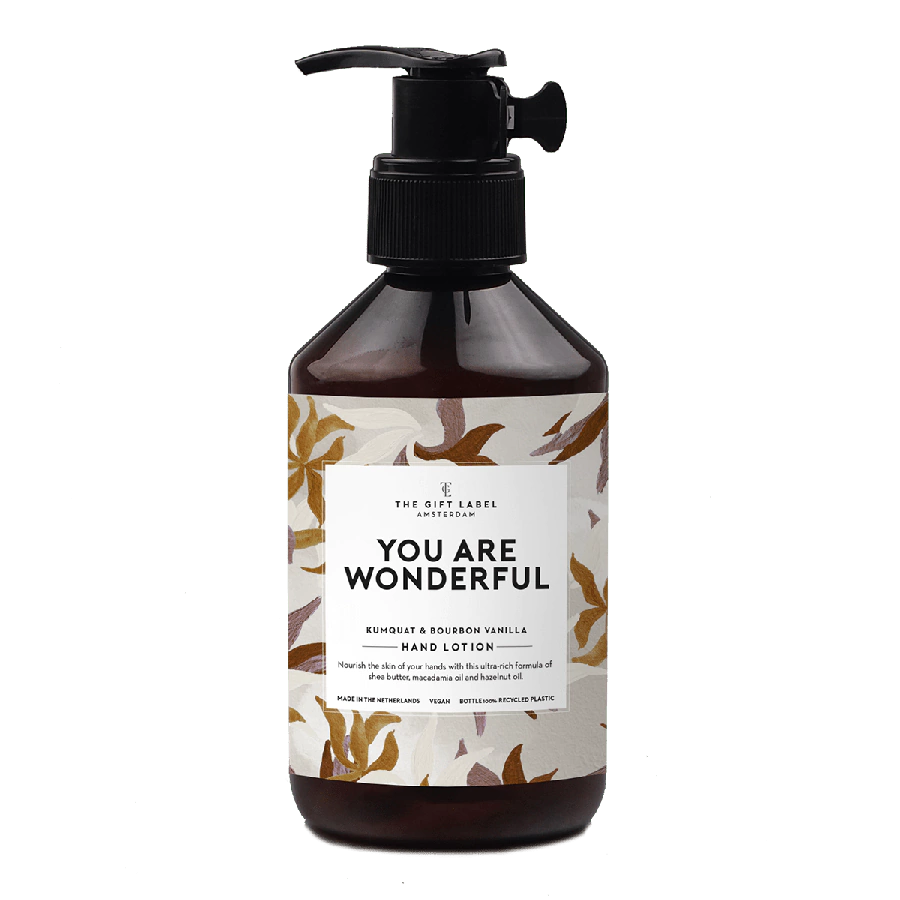 The Gift Label Hand lotion - You are wonderful