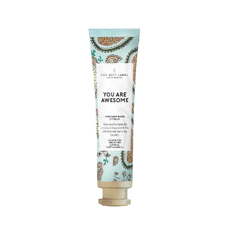 The Gift Label Lip balm tube - You are awesome