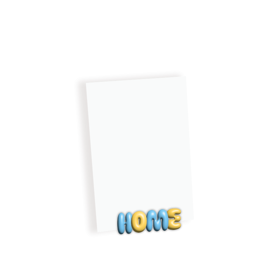 The Gift Label Photo holder - Home