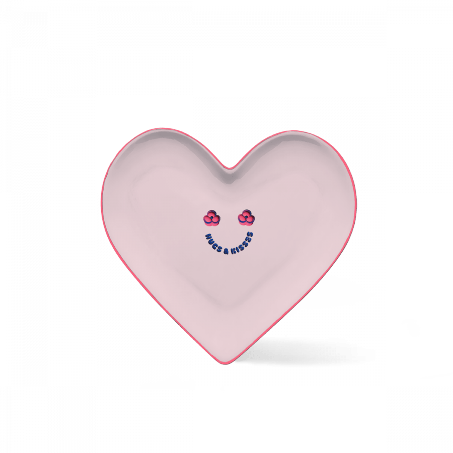 The Gift Label Plate - Hugs & Kisses