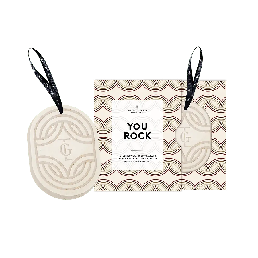 The Gift Label Scented stone - You rock