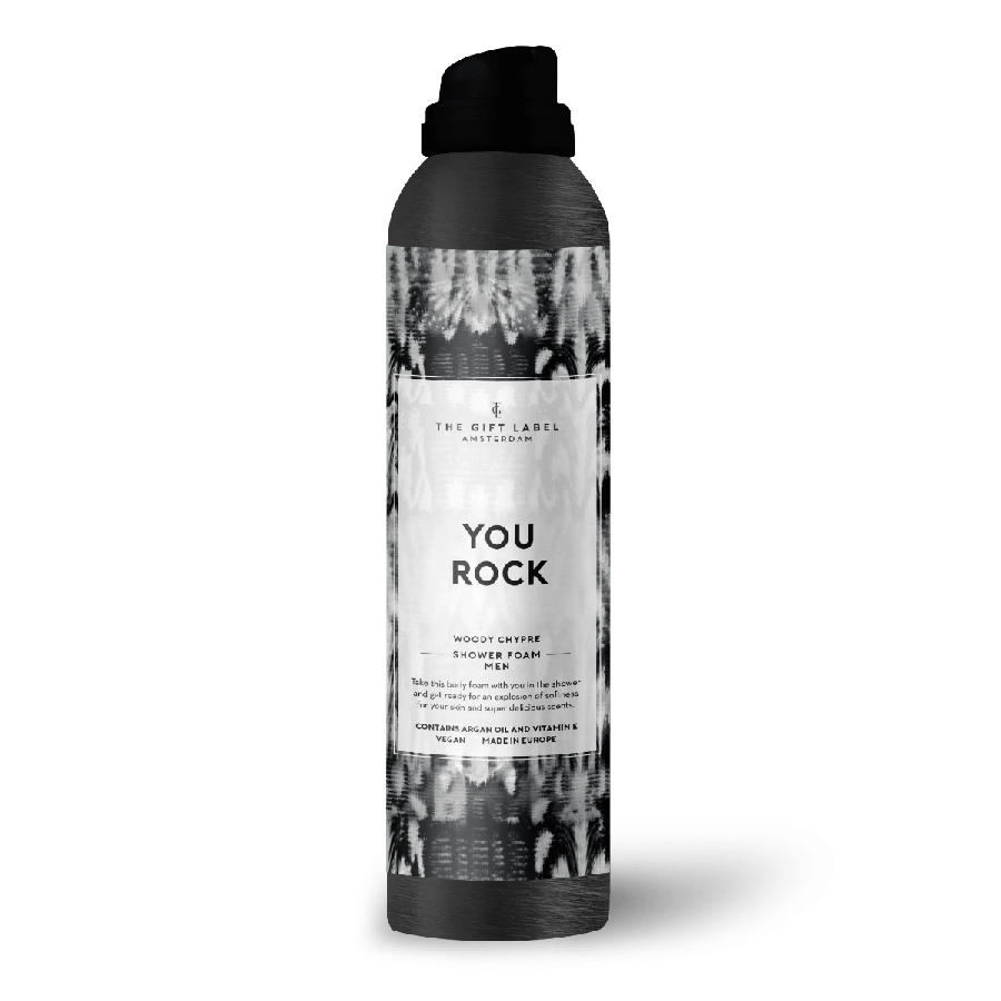The Gift Label Shower Foam Men 200ml V3 - You Rock