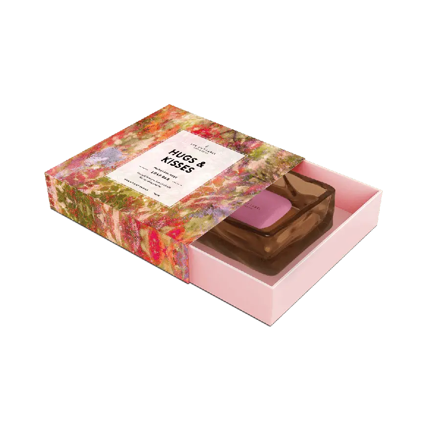 The Gift Label Solid Soap Bar 70gr - Hugs & Kisses