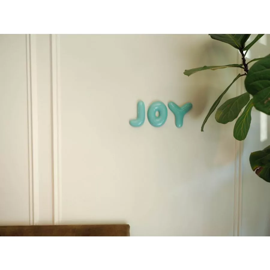 The Gift Label Wall Letter - O - Blue