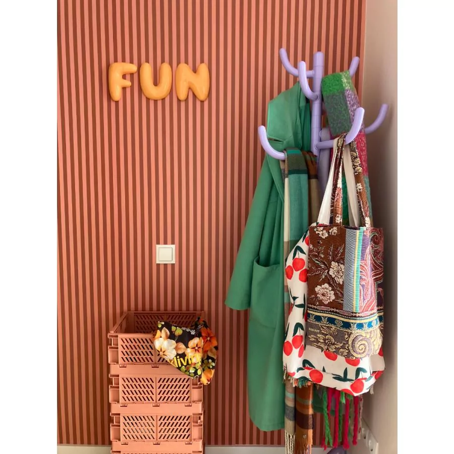 The Gift Label Wall Letter - O - Orange