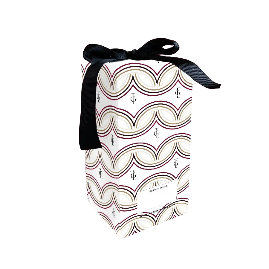 The Gift Label Wrapping Box Plano - Arch Print