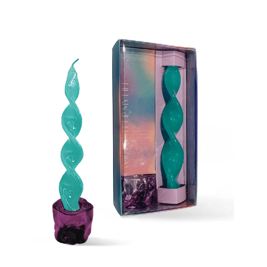 The Gift Label Twisted Candle - HIS - You Light Up My Life SS24