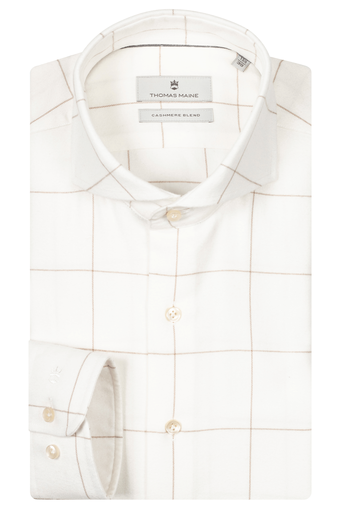 thomas maine Bari Cut Away Collar